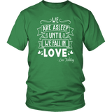 "We fall in love" Unisex T-Shirt - Gifts For Reading Addicts