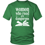 "Women who read" Unisex T-Shirt - Gifts For Reading Addicts