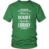 "When in doubt" Unisex T-Shirt - Gifts For Reading Addicts