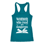 "Women who read" Women's Tank Top - Gifts For Reading Addicts