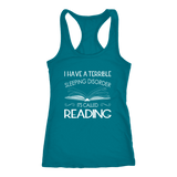 "Sleeping disorder" Women's Tank Top - Gifts For Reading Addicts