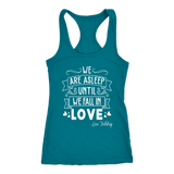 "We fall in love" Women's Tank Top - Gifts For Reading Addicts