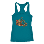 "Canada Bookish Map" Women's Tank Top - Gifts For Reading Addicts