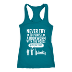 "Punish A Bookworm" Women's Tank Top - Gifts For Reading Addicts