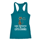 "Cats and books" Women's Tank Top - Gifts For Reading Addicts