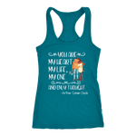 "My heart my life" Women's Tank Top - Gifts For Reading Addicts