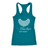 "When there are nine" Women's Tank Top - Gifts For Reading Addicts