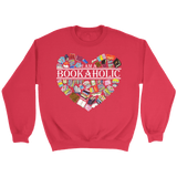 "I am a bookaholic" Sweatshirt - Gifts For Reading Addicts