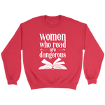 "Women who read" Sweatshirt - Gifts For Reading Addicts