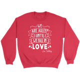 "We fall in love" Sweatshirt - Gifts For Reading Addicts