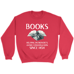 "Books" Sweatshirt - Gifts For Reading Addicts