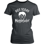 "Not Today" Women's Fitted T-shirt - Gifts For Reading Addicts