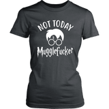 "Not Today" Women's Fitted T-shirt - Gifts For Reading Addicts