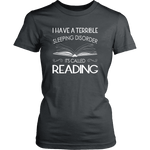 "Sleeping disorder" Women's Fitted T-shirt - Gifts For Reading Addicts