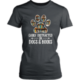 "Dogs and books" Women's Tank Top - Gifts For Reading Addicts