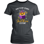 "Bookworm costume" Women's Fitted T-shirt - Gifts For Reading Addicts