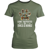 "Dogs and books" Women's Tank Top - Gifts For Reading Addicts