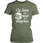 "Women who read" Women's Fitted T-shirt - Gifts For Reading Addicts