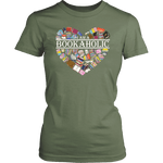 "I am a bookaholic" Women's Fitted T-shirt - Gifts For Reading Addicts