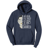 Ruth Bader "A Girl With A Book" Hoodie - Gifts For Reading Addicts