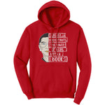 Ruth Bader "A Girl With A Book" Hoodie - Gifts For Reading Addicts