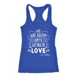 "We fall in love" Women's Tank Top - Gifts For Reading Addicts