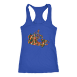 "Canada Bookish Map" Women's Tank Top - Gifts For Reading Addicts