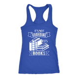 "It's Not Hoarding If It's Books" Women's Tank Top - Gifts For Reading Addicts