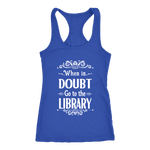 "When in doubt" Women's Tank Top - Gifts For Reading Addicts