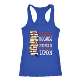 "I Read" Women's Tank Top - Gifts For Reading Addicts