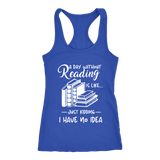 "a day without" Women's Tank Top - Gifts For Reading Addicts