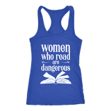 "Women who read" Women's Tank Top - Gifts For Reading Addicts