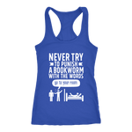 "Punish A Bookworm" Women's Tank Top - Gifts For Reading Addicts