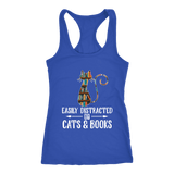 "Cats and books" Women's Tank Top - Gifts For Reading Addicts