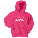 "I otter be reading"YOUTH HOODIE - Gifts For Reading Addicts