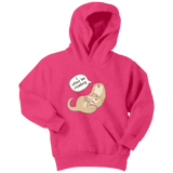 "I otter be reading" YOUTH HOODIE - Gifts For Reading Addicts