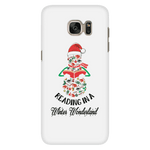 "Reading in a winter wonderland" Phone case - Gifts For Reading Addicts