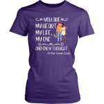 "My heart my life" Women's Fitted T-shirt - Gifts For Reading Addicts