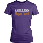 "I'd Rather Be reading MA" Women's Fitted T-shirt - Gifts For Reading Addicts