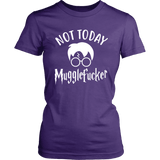 "Not Today" Women's Fitted T-shirt - Gifts For Reading Addicts