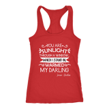 "You are sunlight" Women's Tank Top - Gifts For Reading Addicts