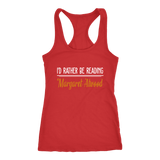 "I'd Rather Be reading MA" Women's Tank Top