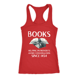 "Books" Women's Tank Top - Gifts For Reading Addicts