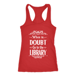 "When in doubt" Women's Tank Top - Gifts For Reading Addicts