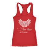 "When there are nine" Women's Tank Top - Gifts For Reading Addicts