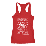 "He's more myself than i am" Women's Tank Top - Gifts For Reading Addicts