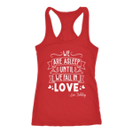 "We fall in love" Women's Tank Top - Gifts For Reading Addicts