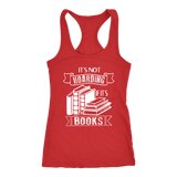 "It's Not Hoarding If It's Books" Women's Tank Top - Gifts For Reading Addicts