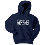 "I otter be reading"YOUTH HOODIE - Gifts For Reading Addicts