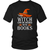 "Bribed With Books" Unisex T-Shirt - Gifts For Reading Addicts